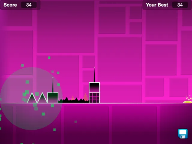 Geometry Dash gameplay screenshot 3